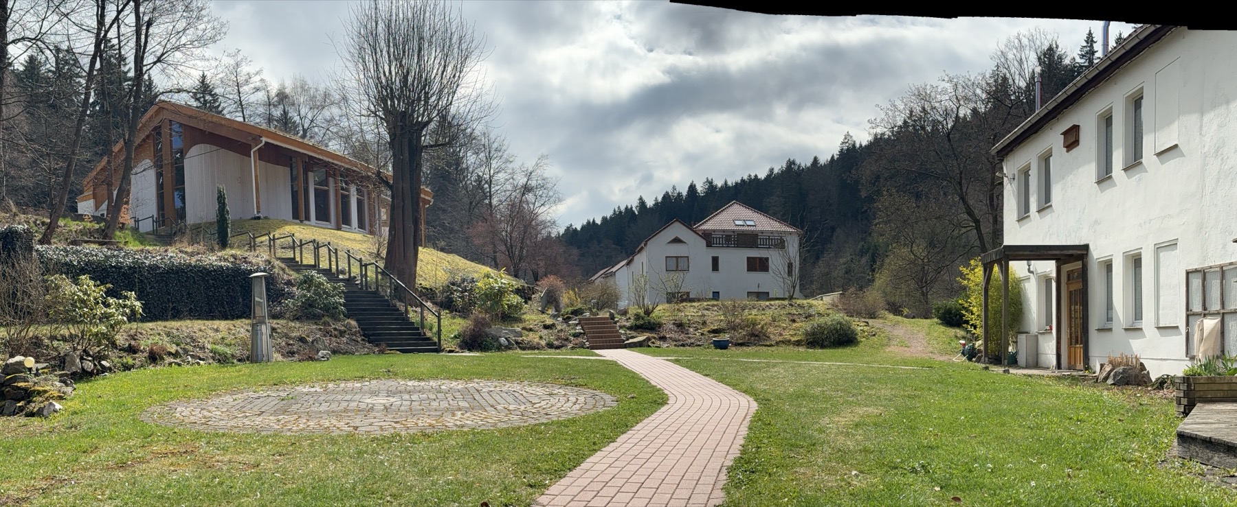 Meditationsplatz im Freien
